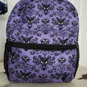 Purple Patterned Women's Backpack
